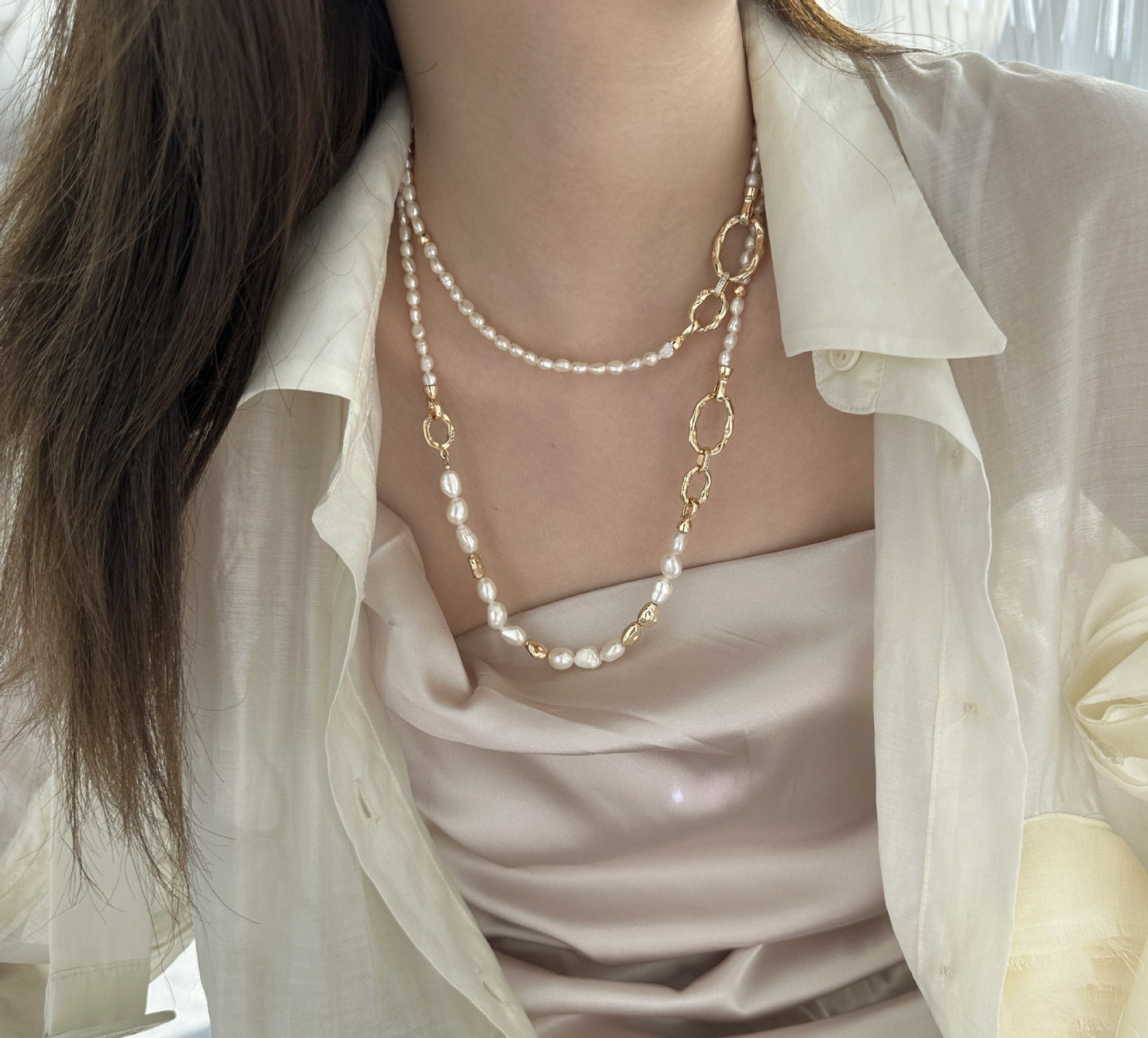 Baroque Pearls Necklace